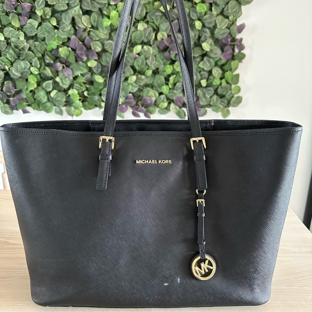 Michael Kors Leather Laptop Bag